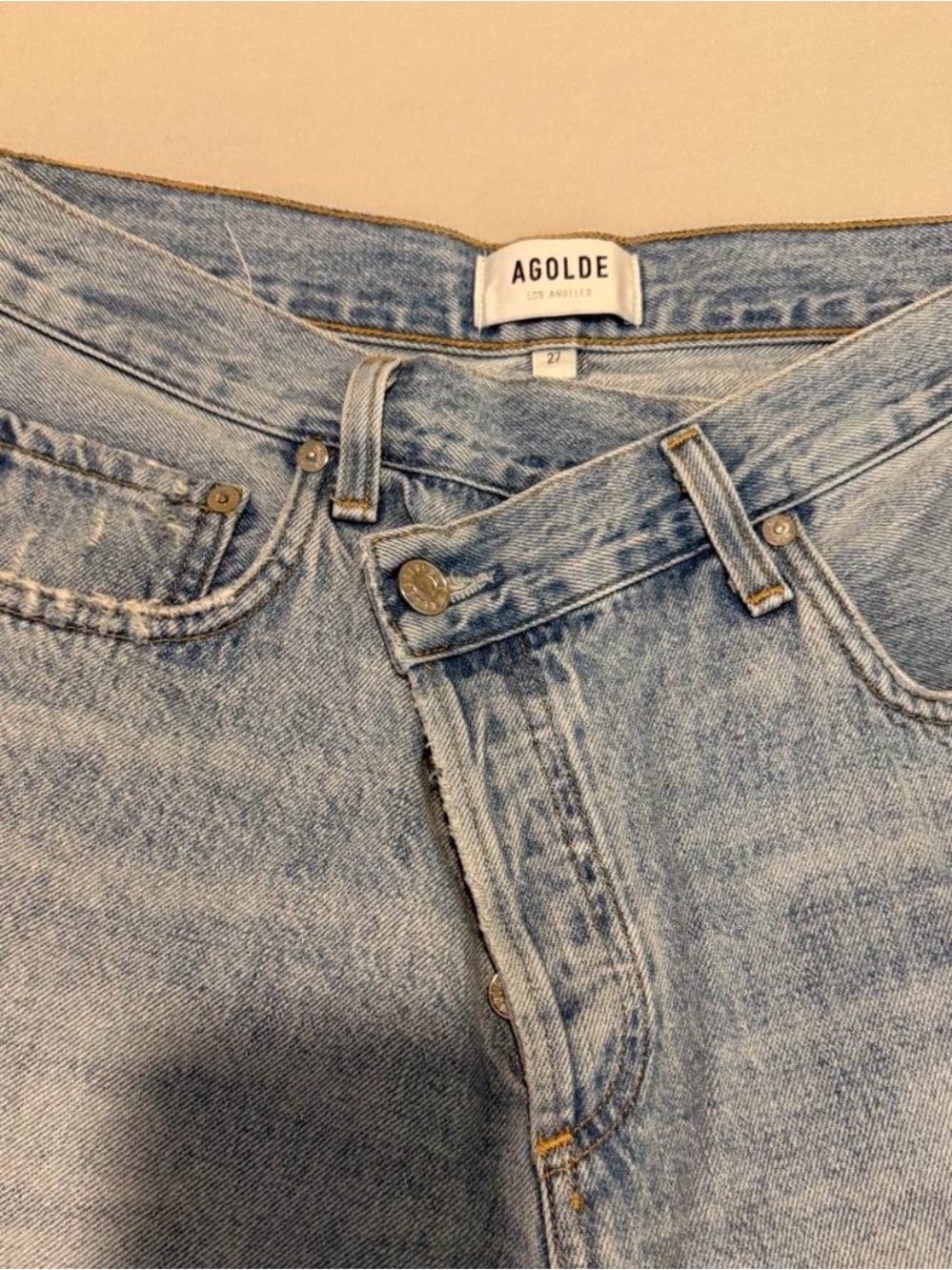 Agolde Arc Criss Cross Barrel Jeans - Picture 4 of 4